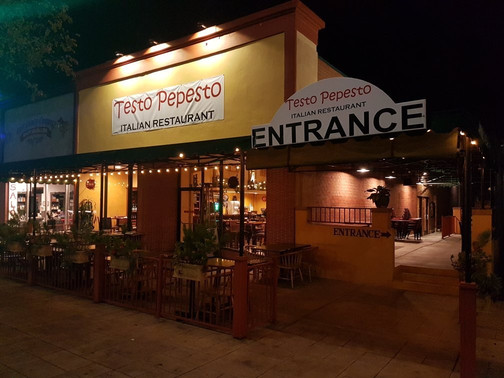 Testo Pepesto Italian Restaurant