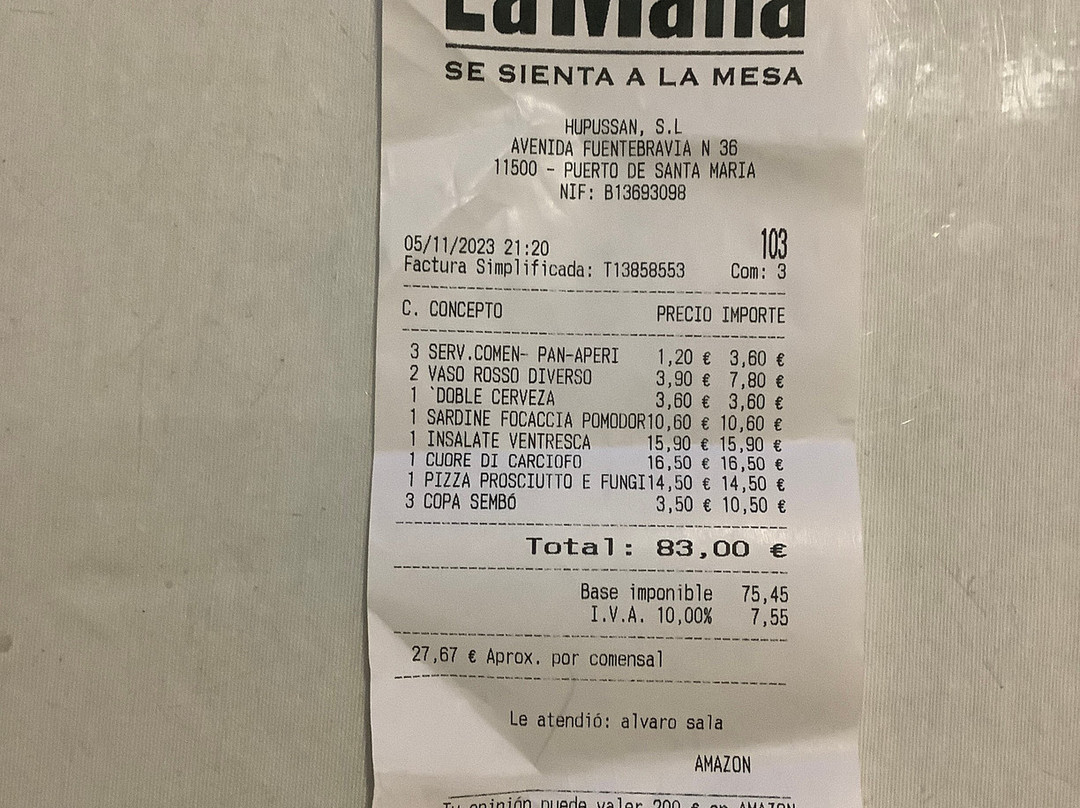 La Mafia se sienta a la mesa