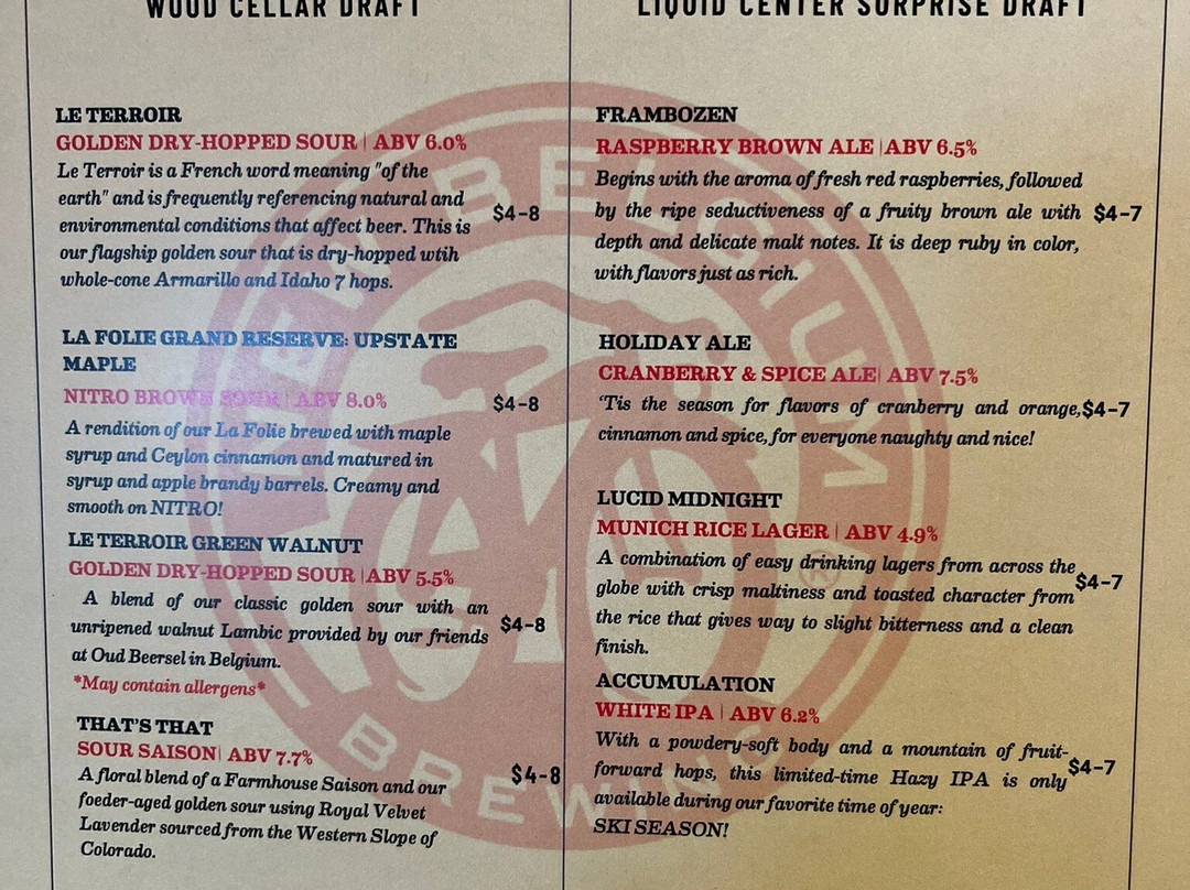 New Belgium Brewing Company-科林斯堡必去景点