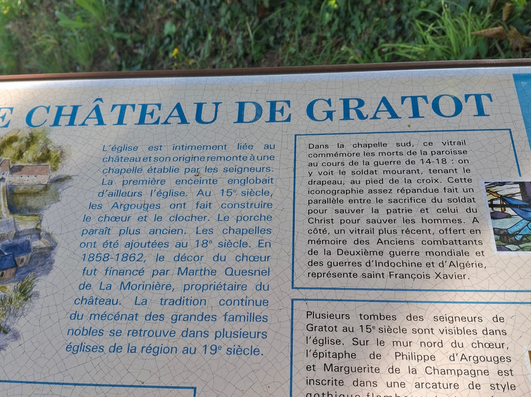 Château de Gratot景点图片