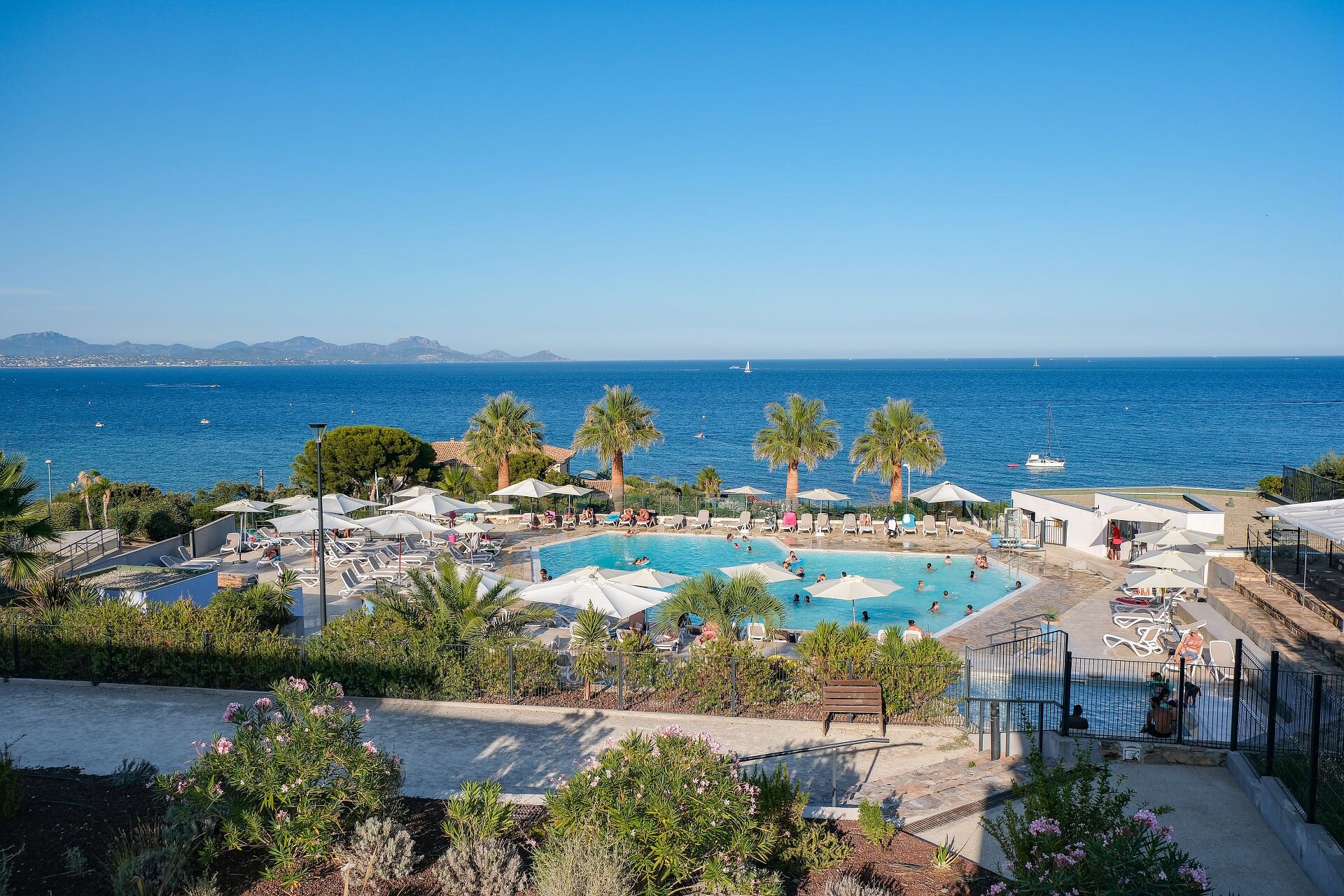 Village Club Miléade Les Issambres La Gaillarde-泳池