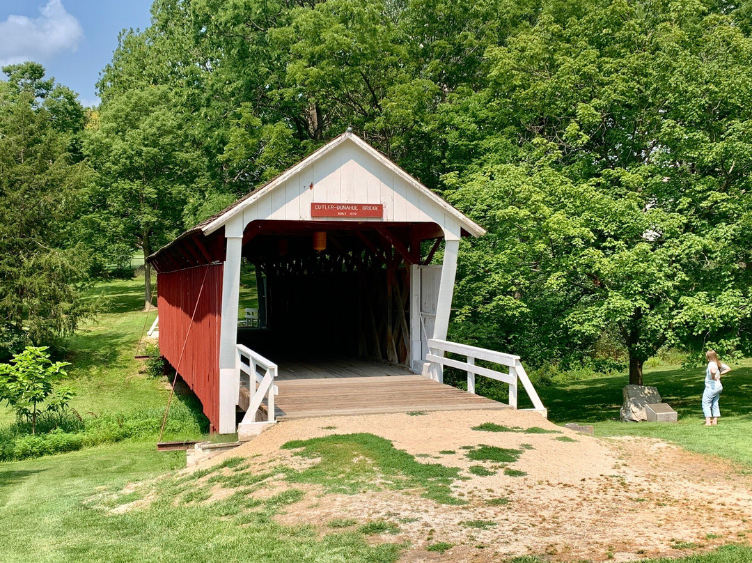 Cutler-Donahoe Bridge-Winterset必去景点