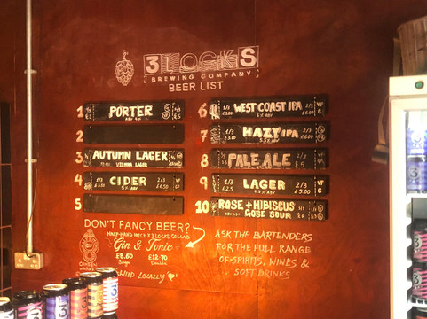 3 Locks Brewing Company-伦敦必去景点
