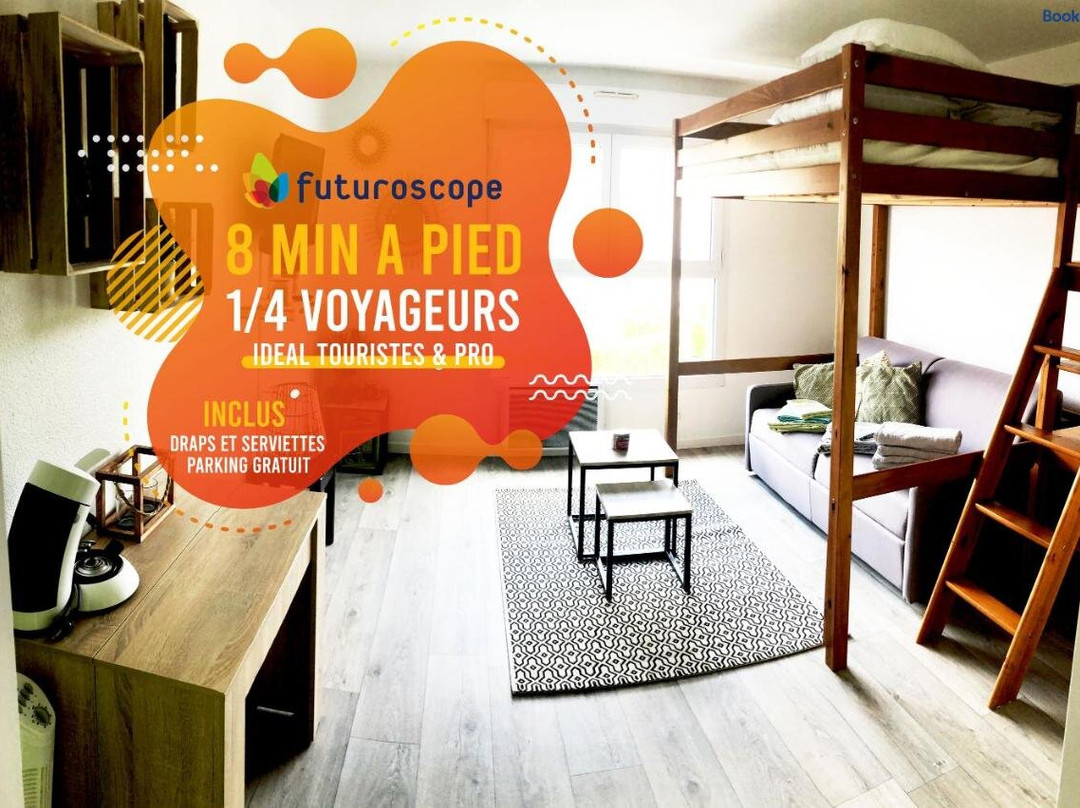 Futurostudio - Appart Hôtel Futuroscope - Poitiers