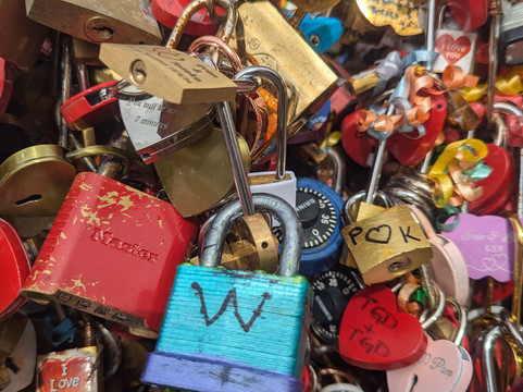 Punda Love Hearts-威廉斯塔德必去景点