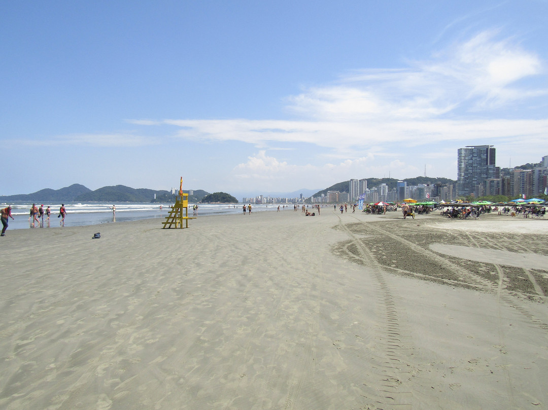 Praia do Gonzaga-桑托斯必去景点