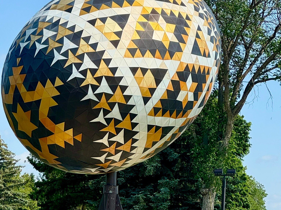 Vegreville Pysanka Egg-韦格勒维尔必去景点