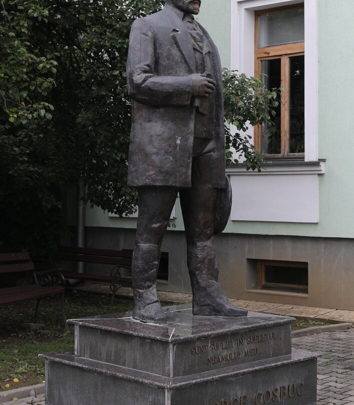 Une Statue Du Poète George Coșbuc-Bistrita Bargaului必去景点
