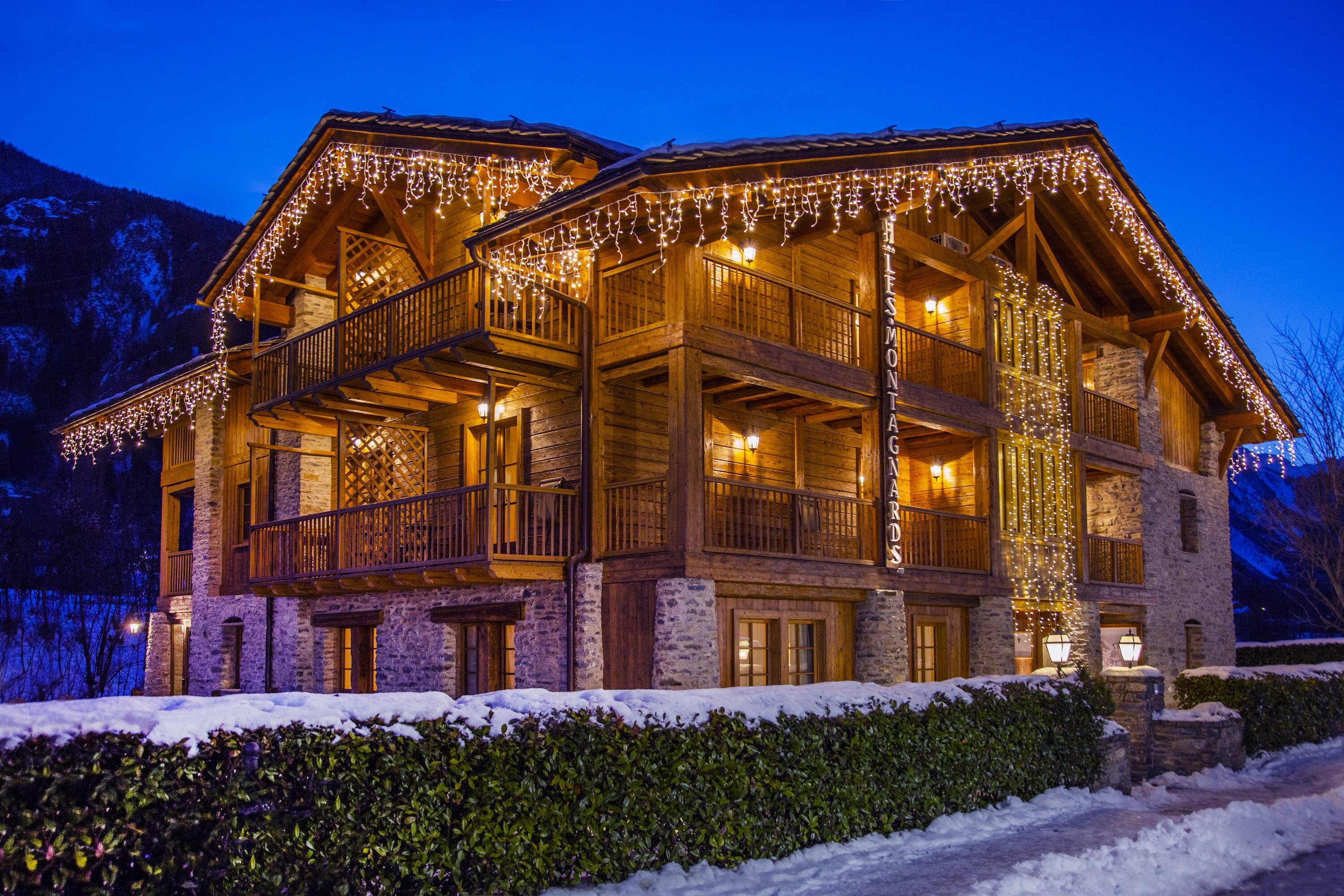 Hotel Les Montagnards-浴室