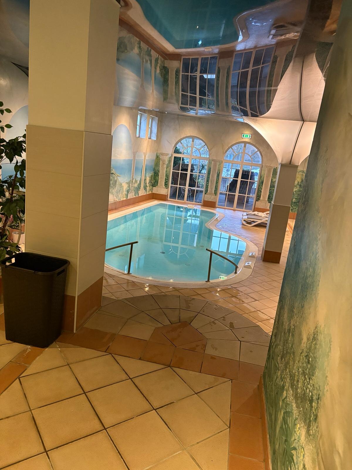 Hotel Lahnschleife-泳池