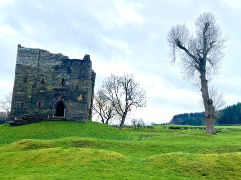 Hopton Castle Ruin-Hopton Castle必去景点