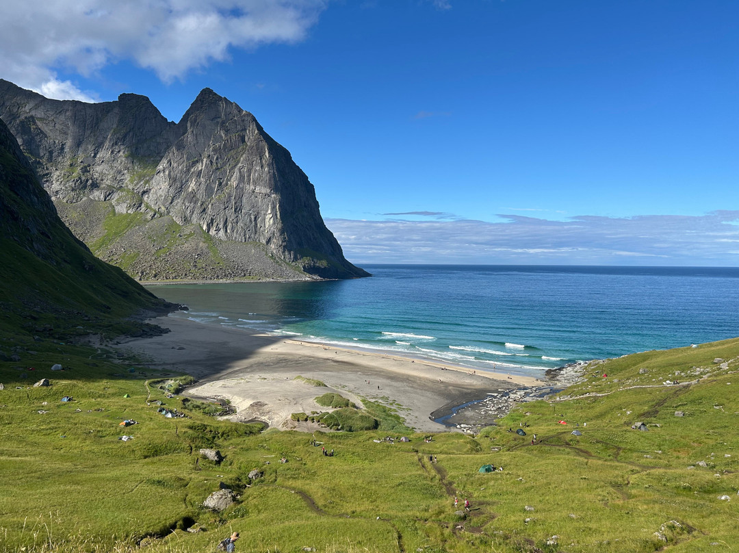 Kvalvika Beach-Moskenesoy必去景点