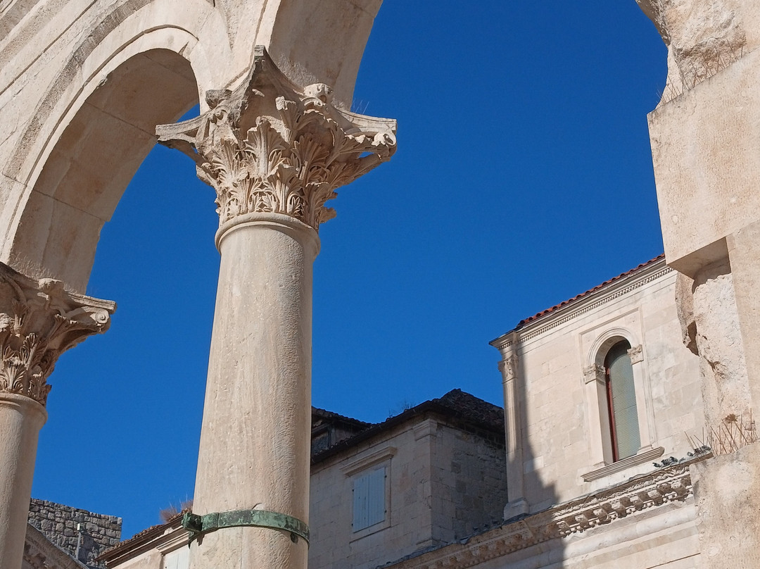 The Peristyle of Diocletian's Palace-斯普利特必去景点