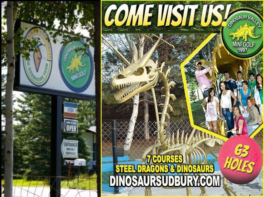 Capreol旅游景点-Dinosaur Valley Mini Golf & Josephine's Vegetables