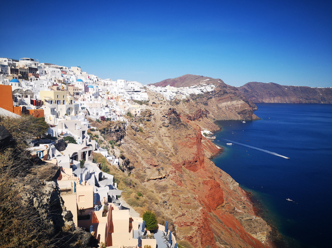 Oia's Main Street-圣托里尼必去景点