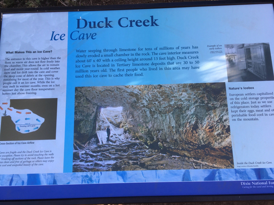 Ice Cave-Duck Creek Village必去景点