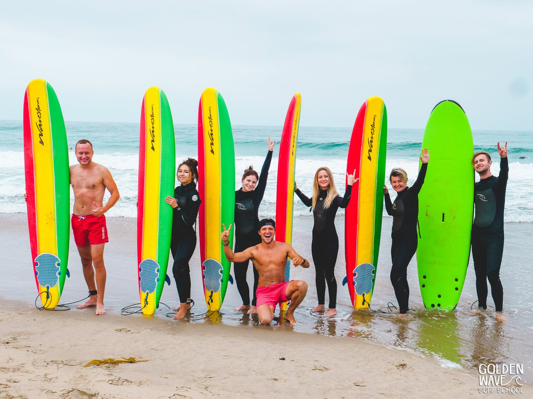 Golden Wave Surf School-洛杉矶必去景点