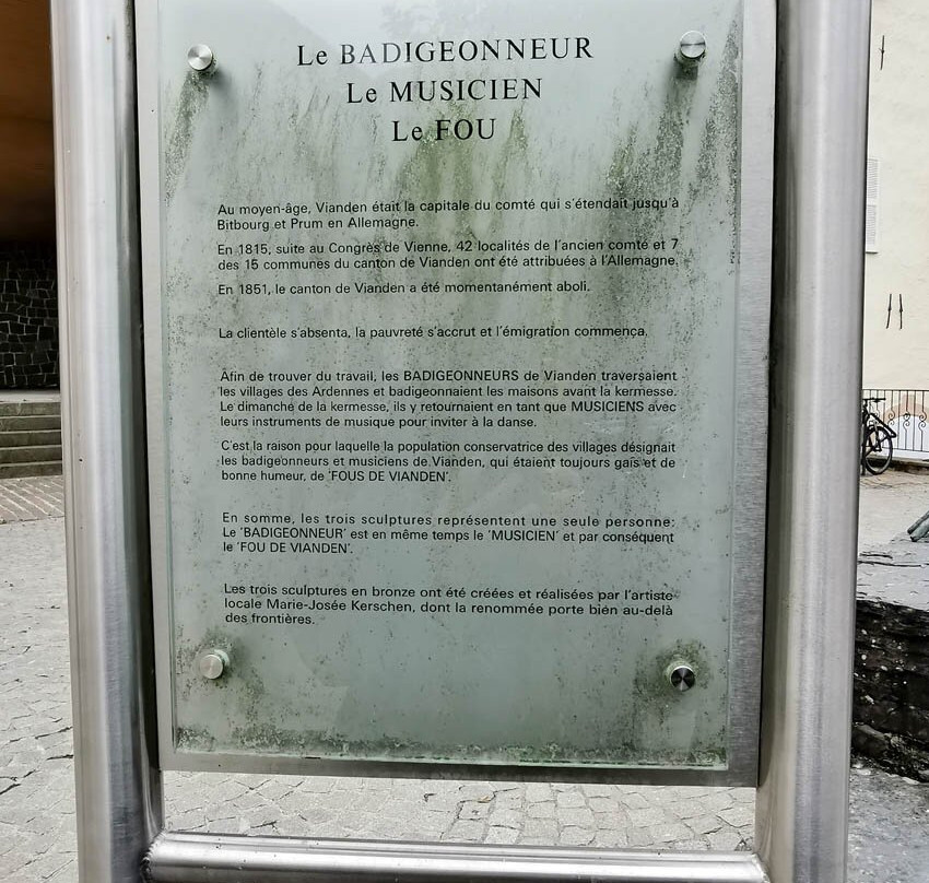 Le Badigeonneur, Le Musicien, Le Fou-维安登必去景点