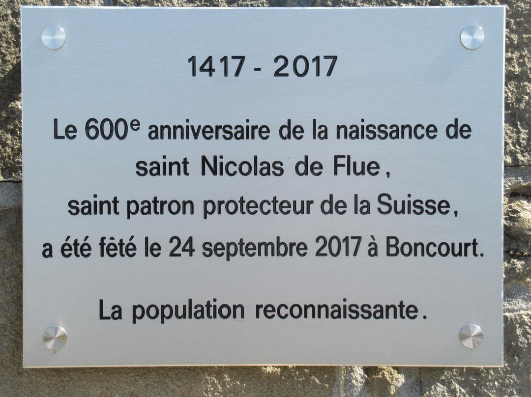 Statue de Saint Nicolas de Flue景点图片