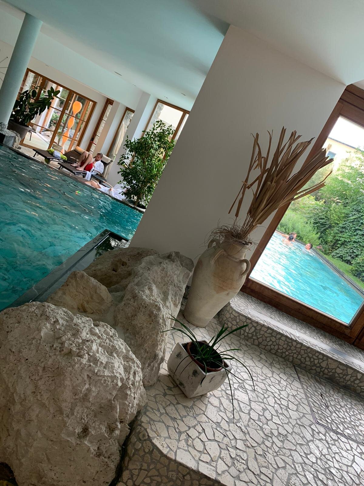 Hotel Taubers Unterwirt-泳池