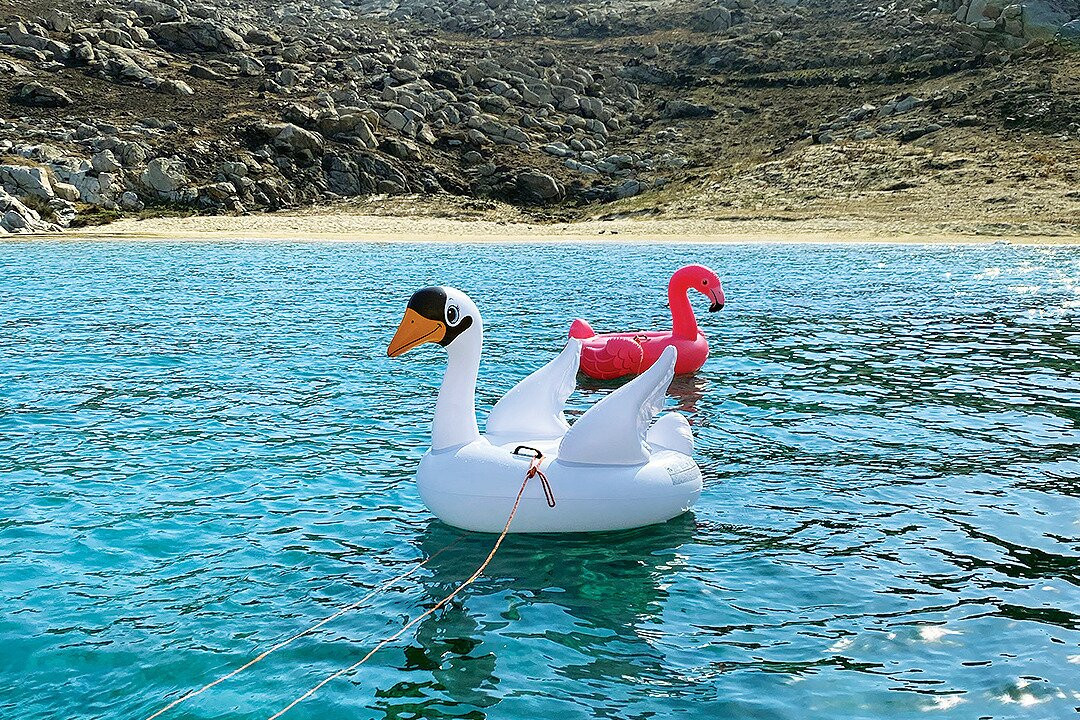 Hola Rhenia boat tour-米克诺斯镇必去景点