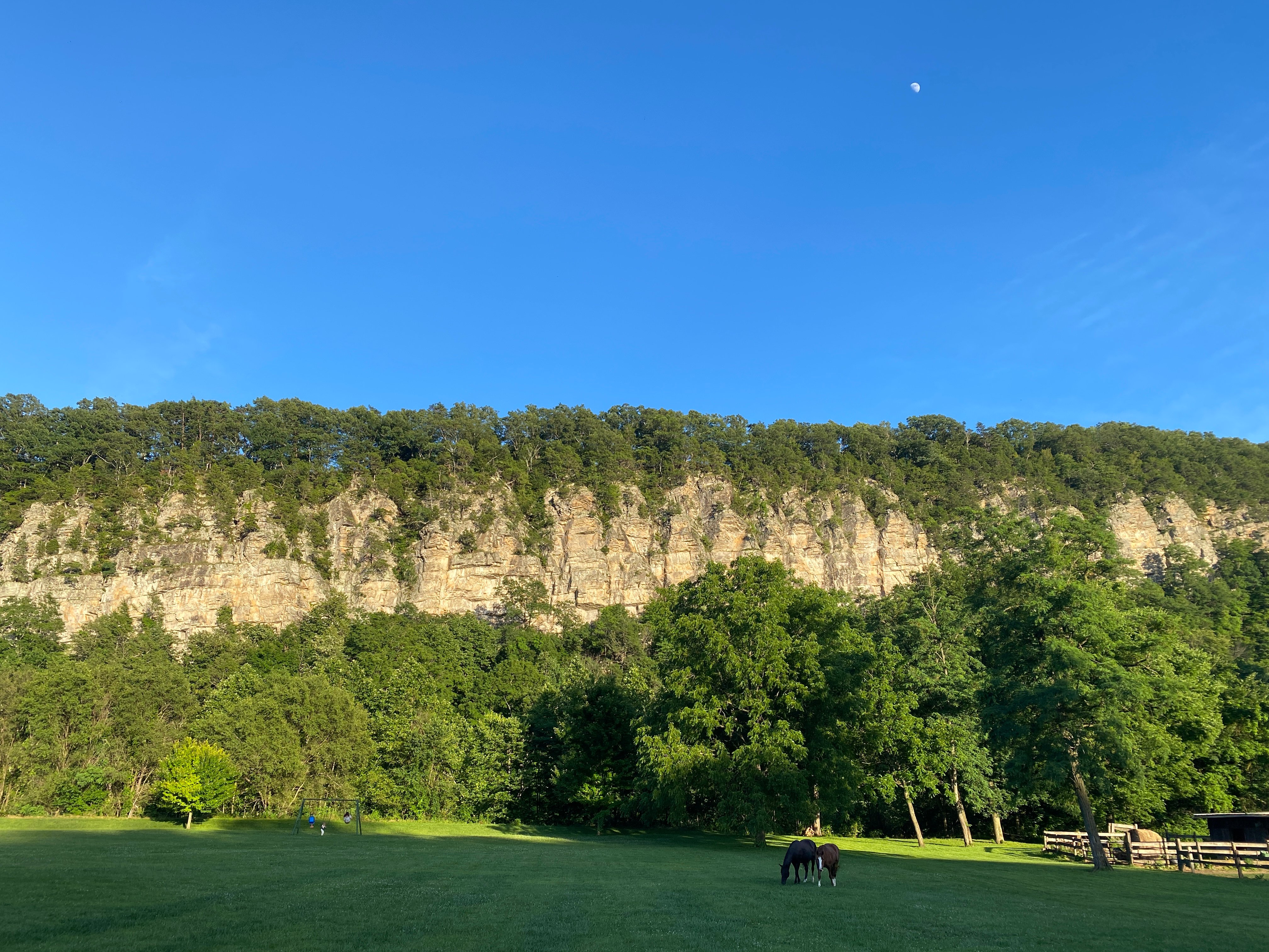 Smoke Hole Caverns & Log Cabin Resort-酒店景观