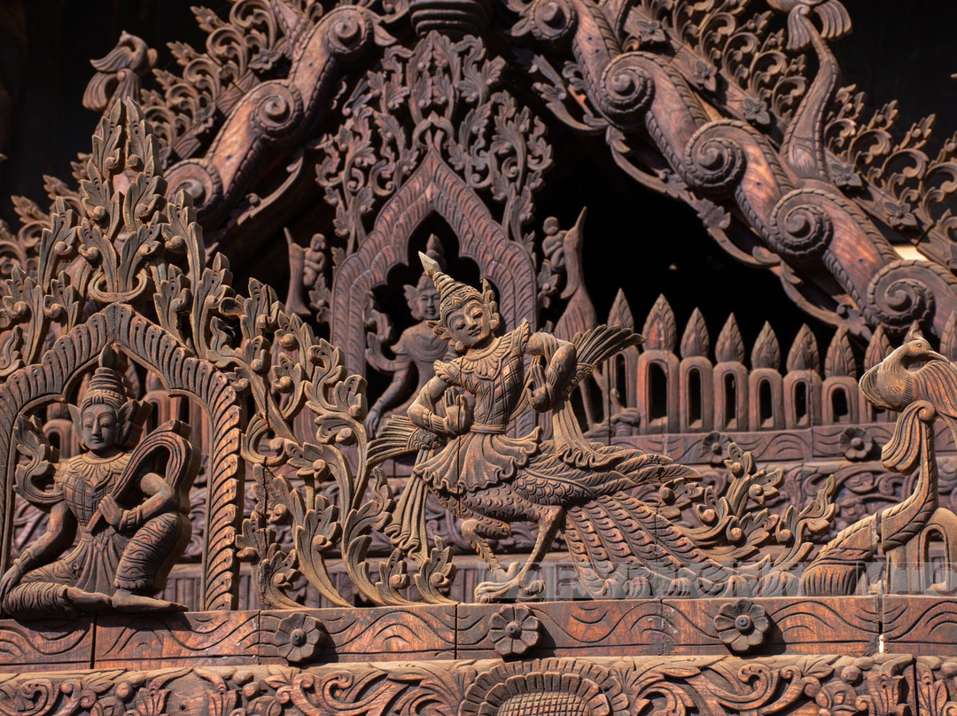 Nat Taung Kyaung Monastery-Leya必去景点