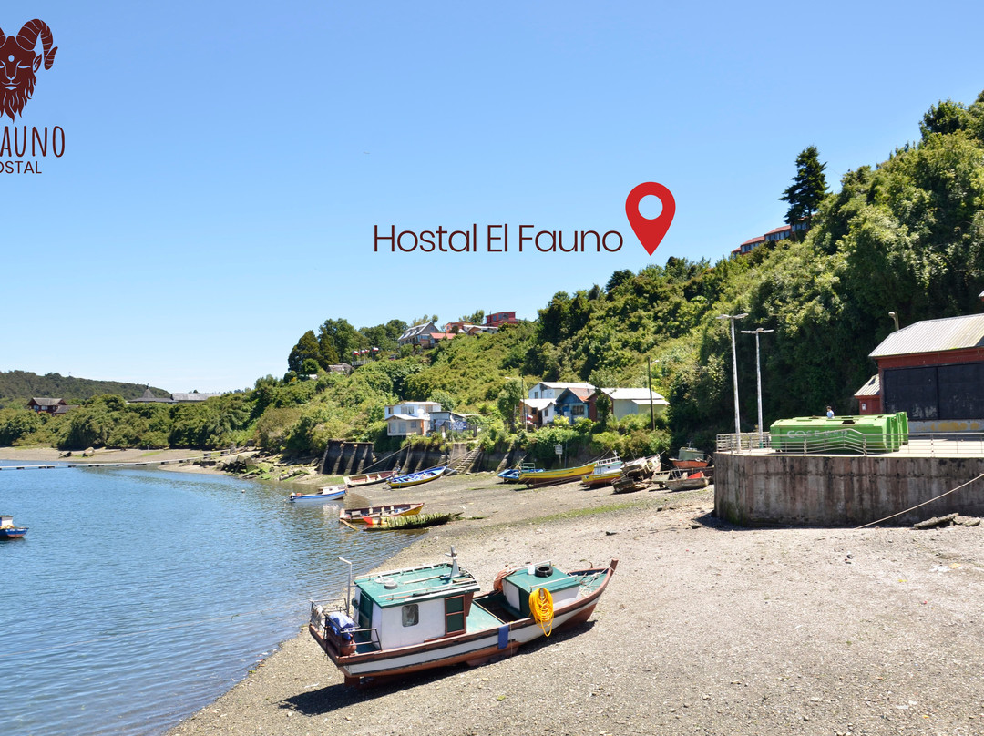 Isla Puluqui酒店住宿-Hostal El Fauno