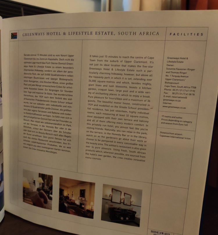 Greenways Manor Guesthouse主图