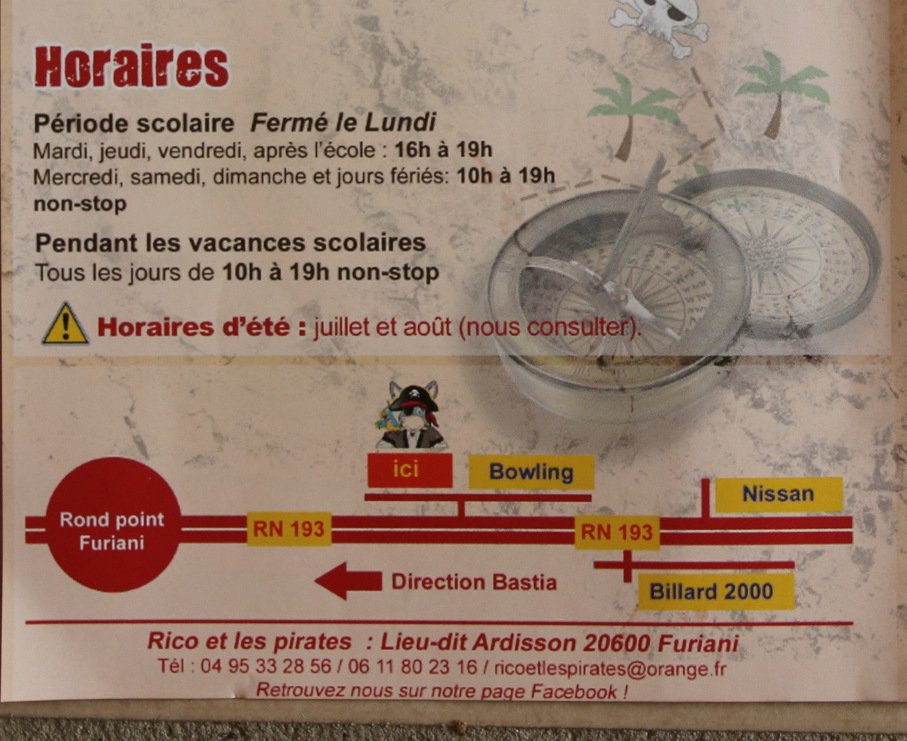 Rico et les Pirates景点图片