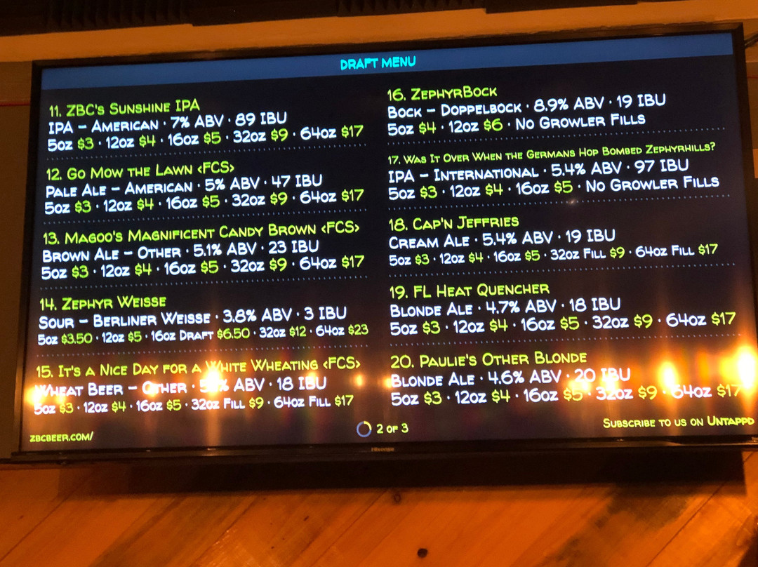 Zephyrhills Brewing Company-Zephyrhills必去景点