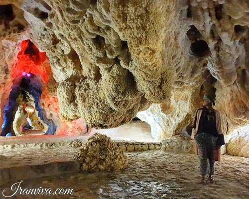 Chal-e-Nakhjir Cave-Delijan必去景点