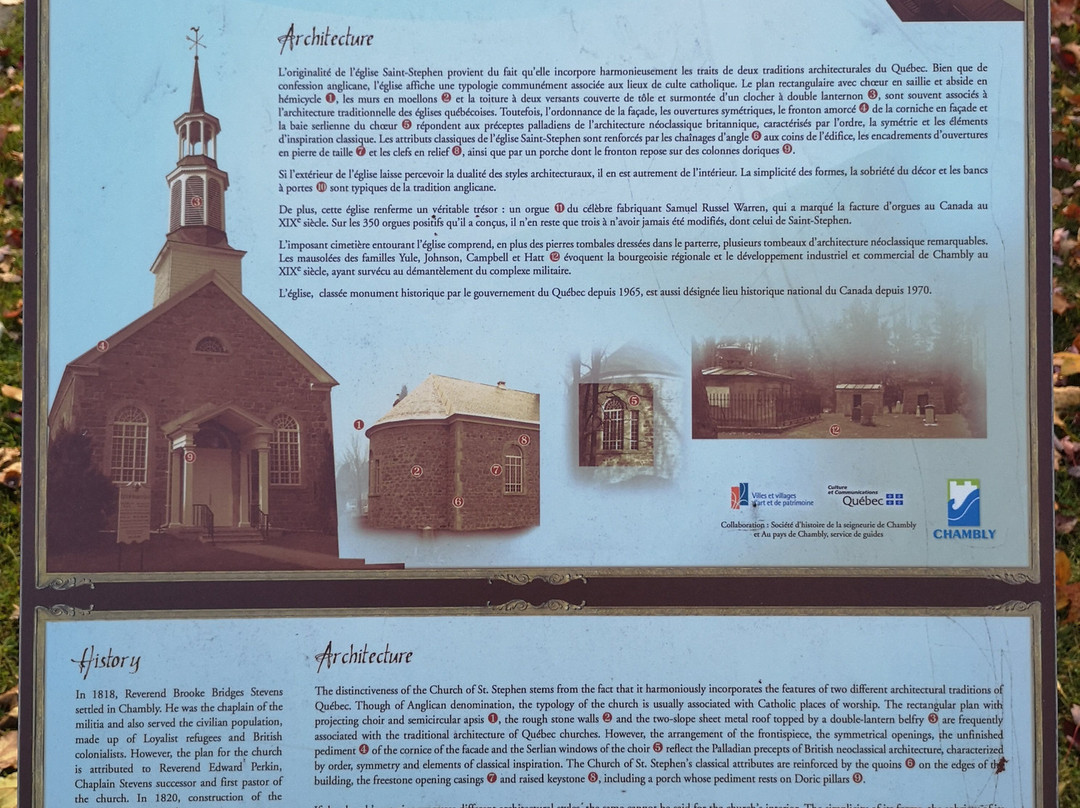 St. Stephen's with St. James Anglican Church of Chambly景点图片