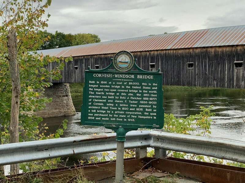 Cornish-Windsor Covered Bridge-Windsor必去景点