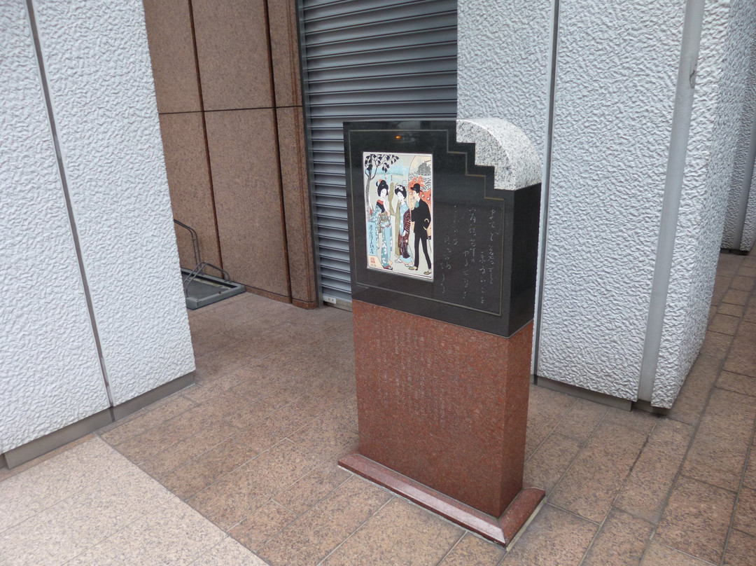 Monument of Takehisa Yumeji Minatoya-Yaesu必去景点