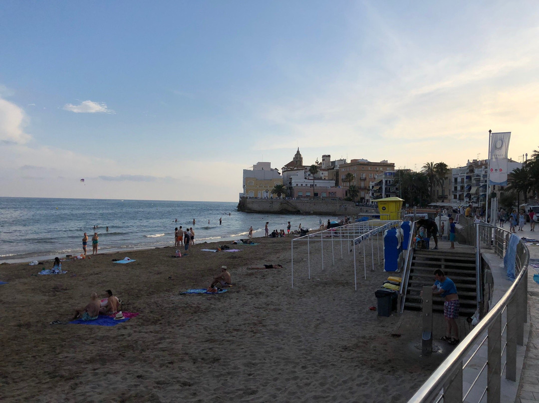 Playa de Sant Sebastia景点图片