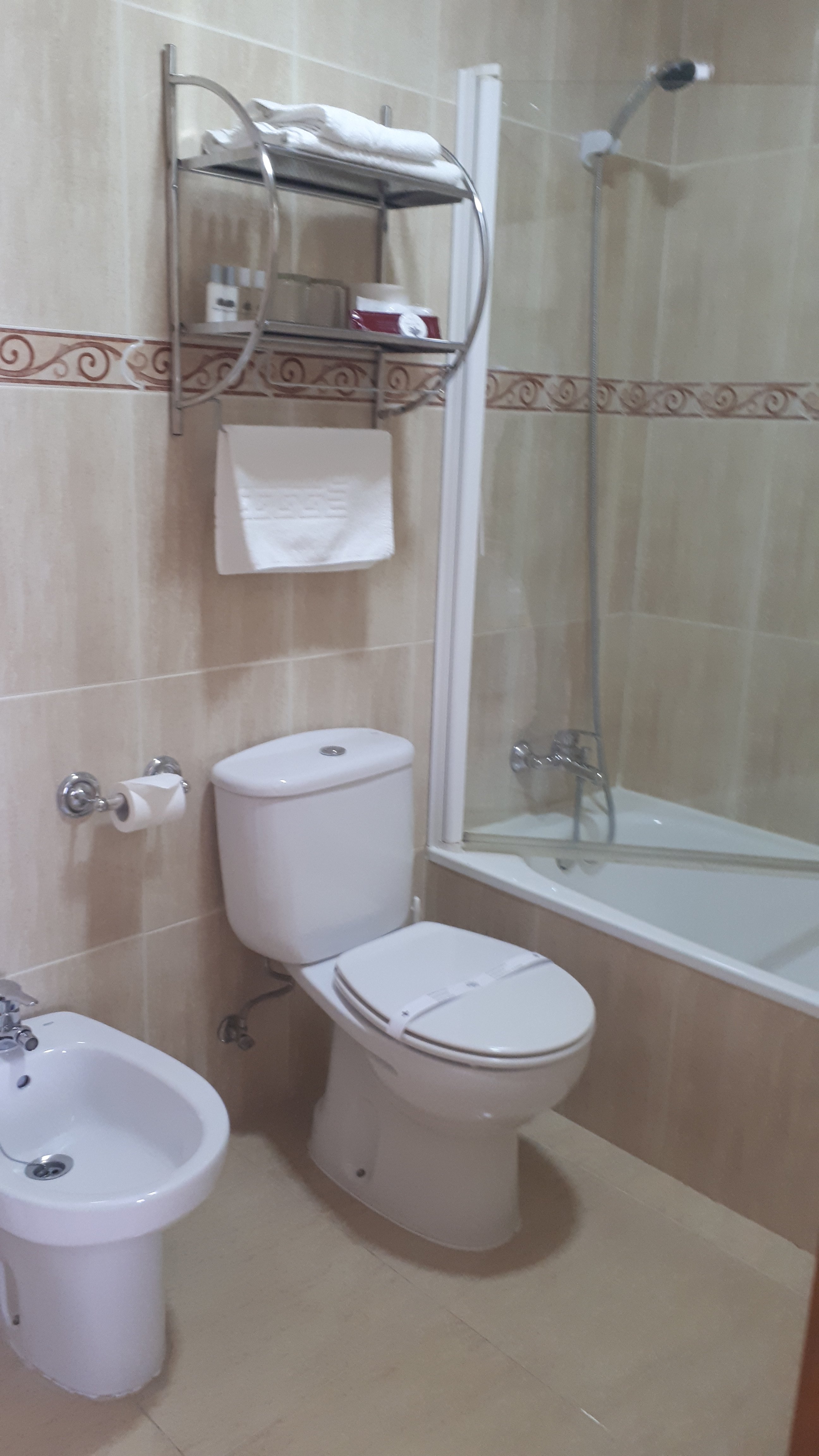 Hotel Arce Baiona-浴室