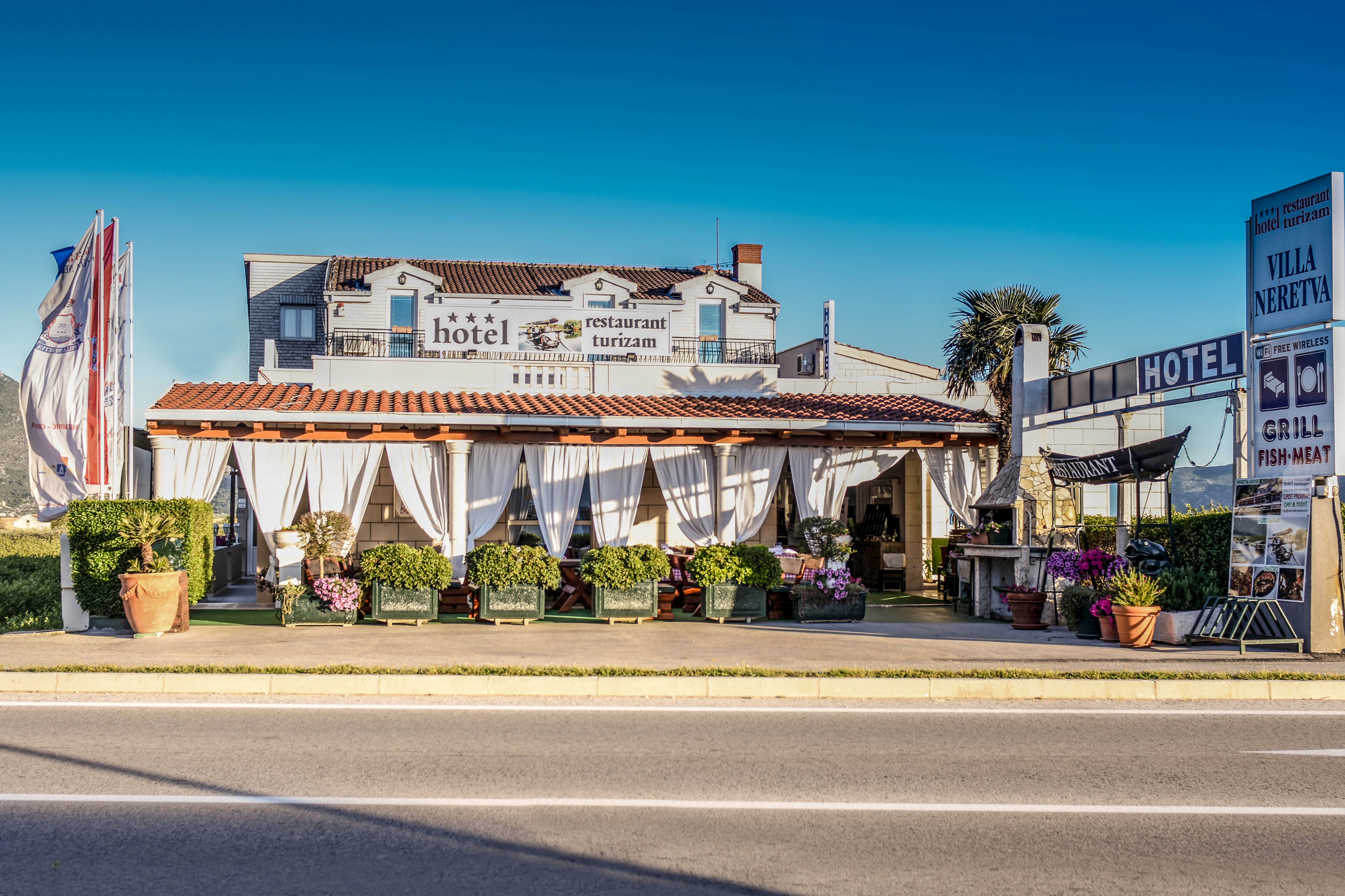 Hotel Villa Neretva-浴室