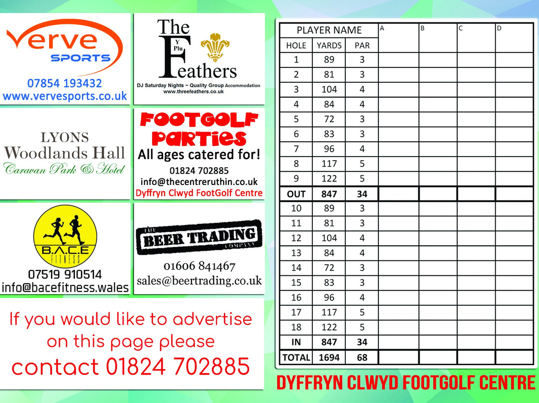 Dyffryn Clwyd Footgolf Centre景点图片