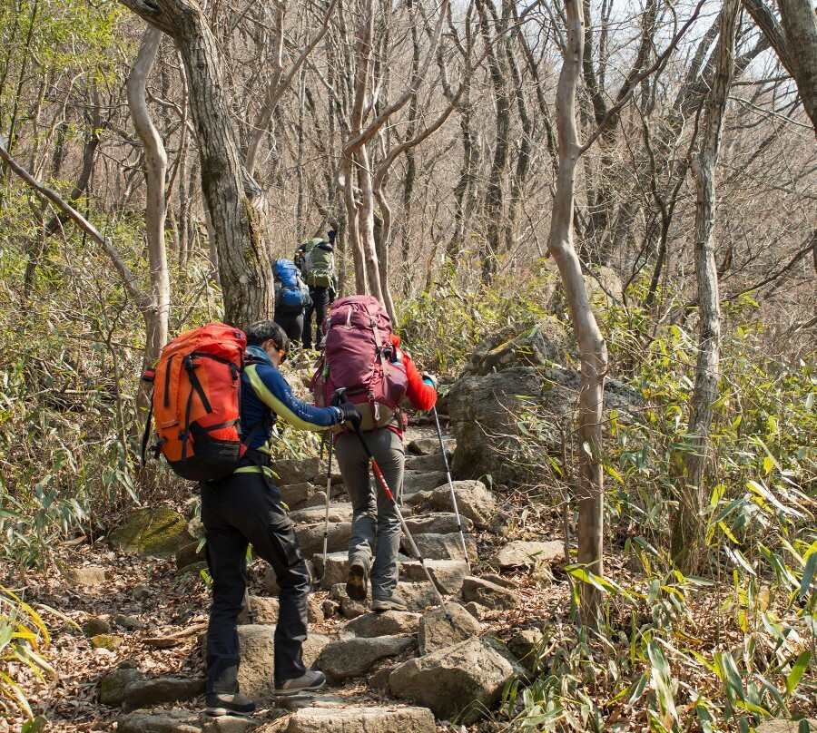 Jirisan Cheonwangbong Peak-山清郡必去景点