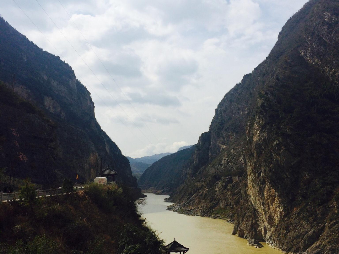 明月峡古栈道景点图片