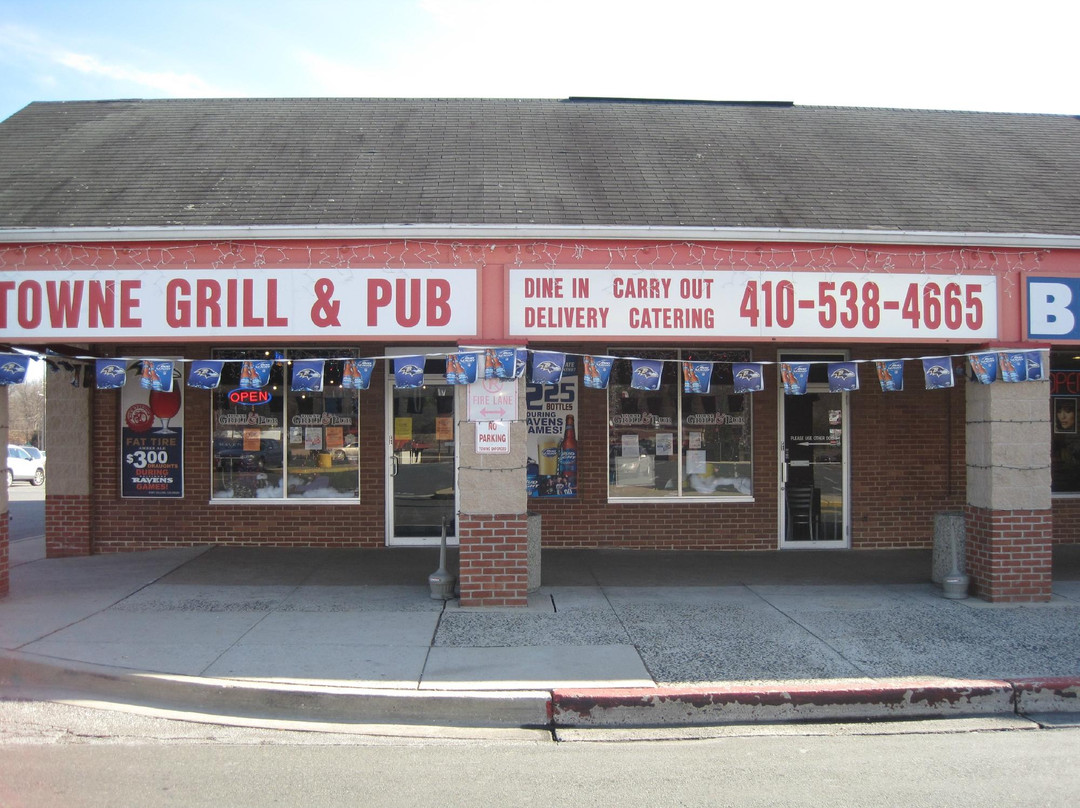 Joppa餐馆和美食-Towne Grill & Pub