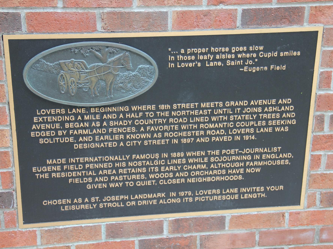 Lovers Lane-圣约瑟夫必去景点