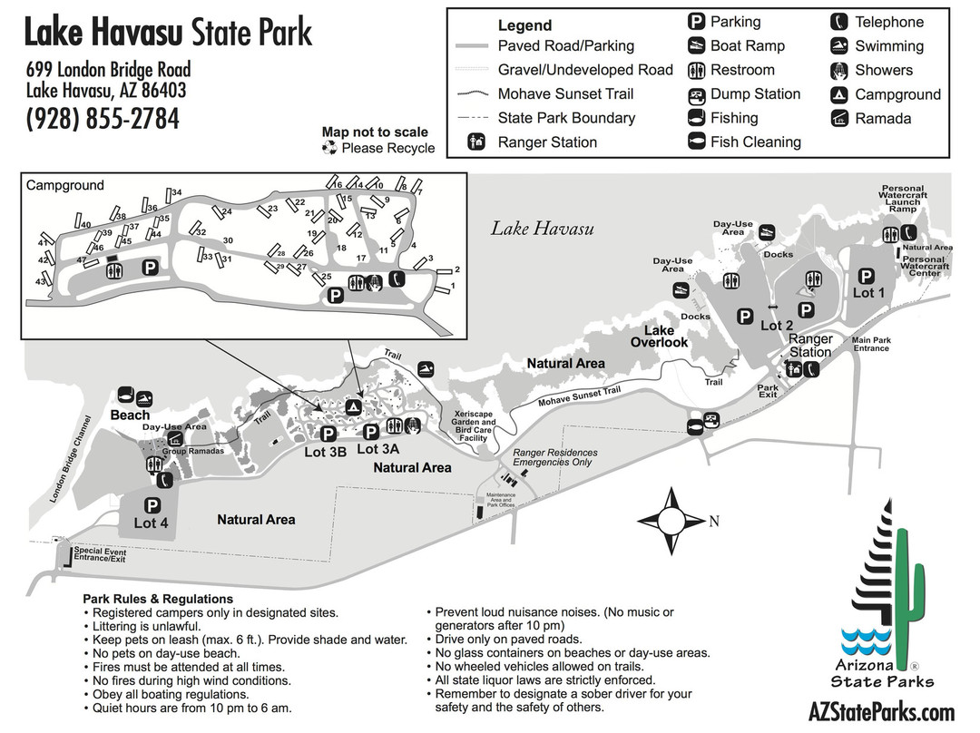 Lake Havasu State Park-哈瓦苏湖城必去景点