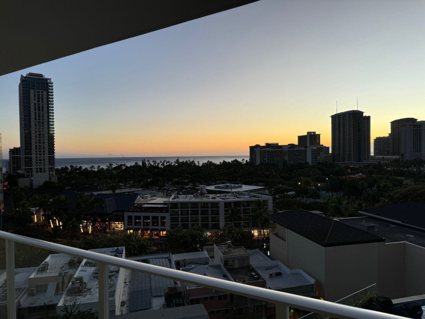 威基基海滩丽思卡尔顿酒店公寓-酒店景观