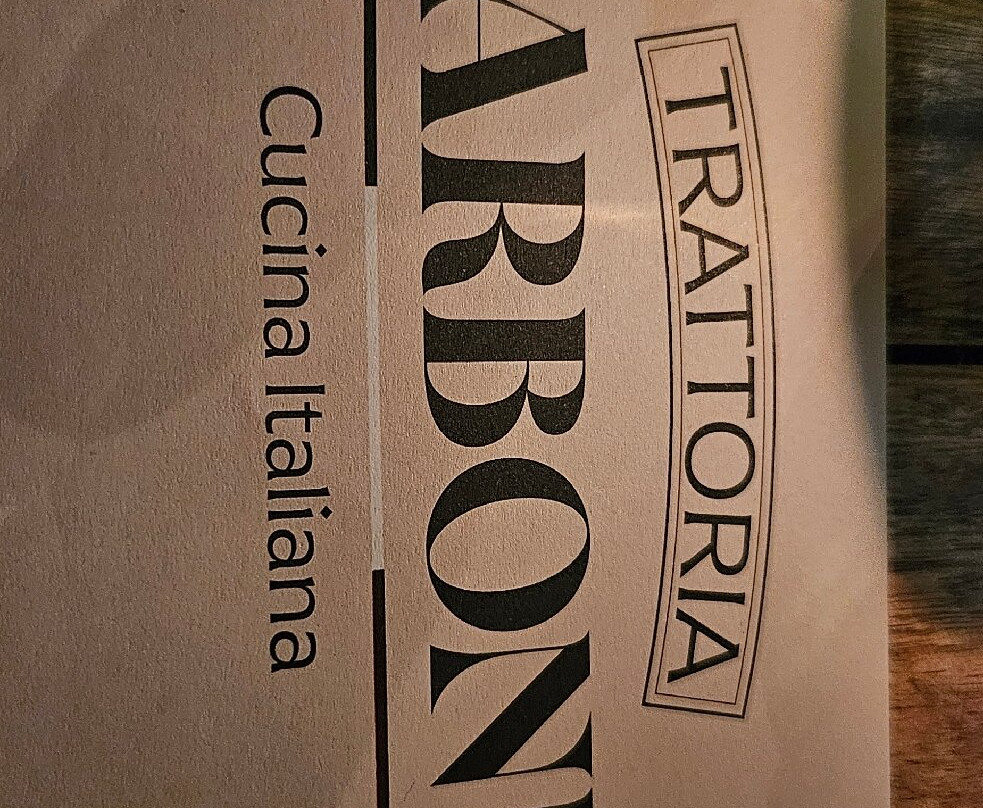 Trattoria Carbone