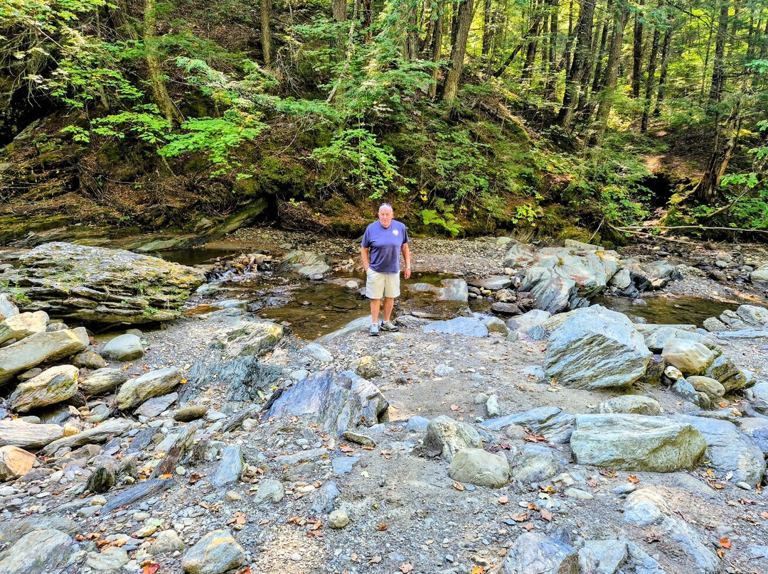 Moss Glen Falls-斯托必去景点