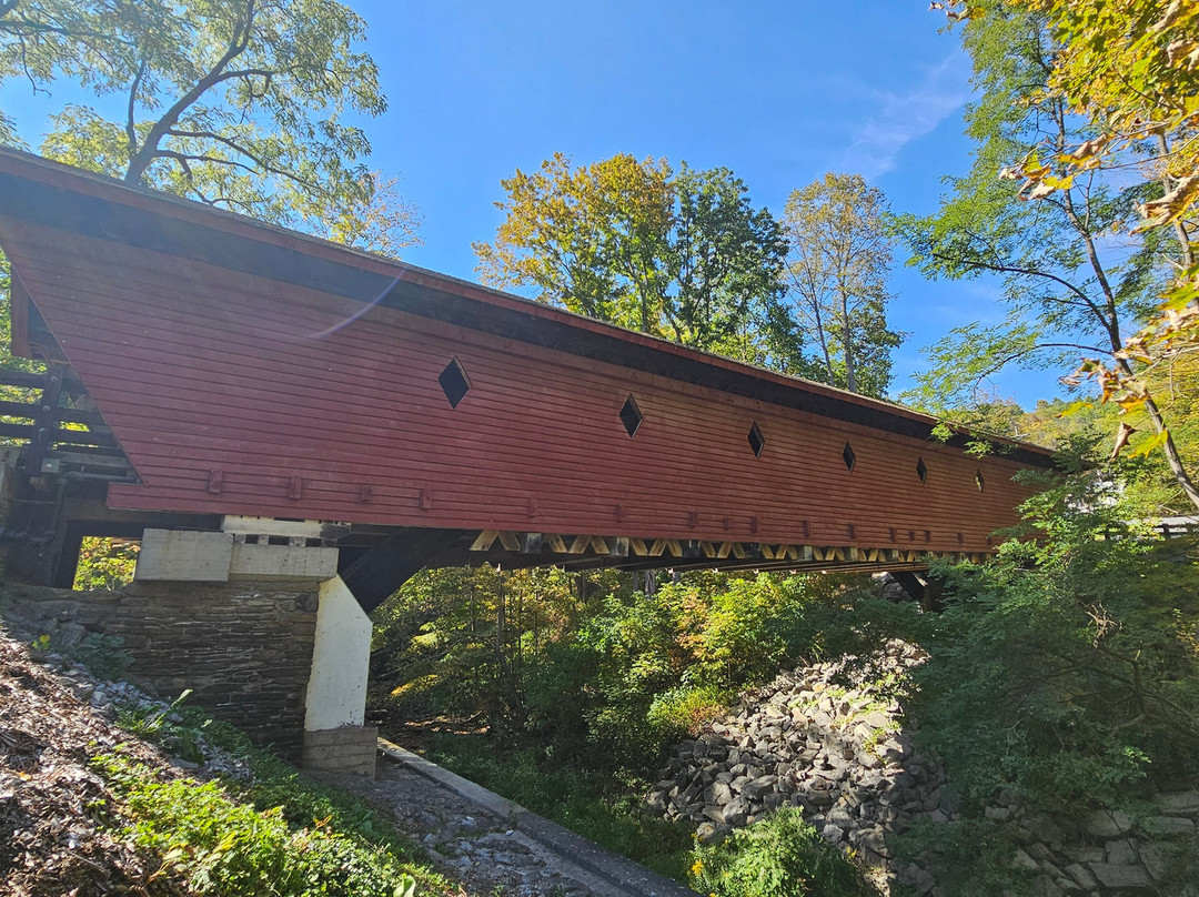 Newfield Covered Bridge-Newfield必去景点