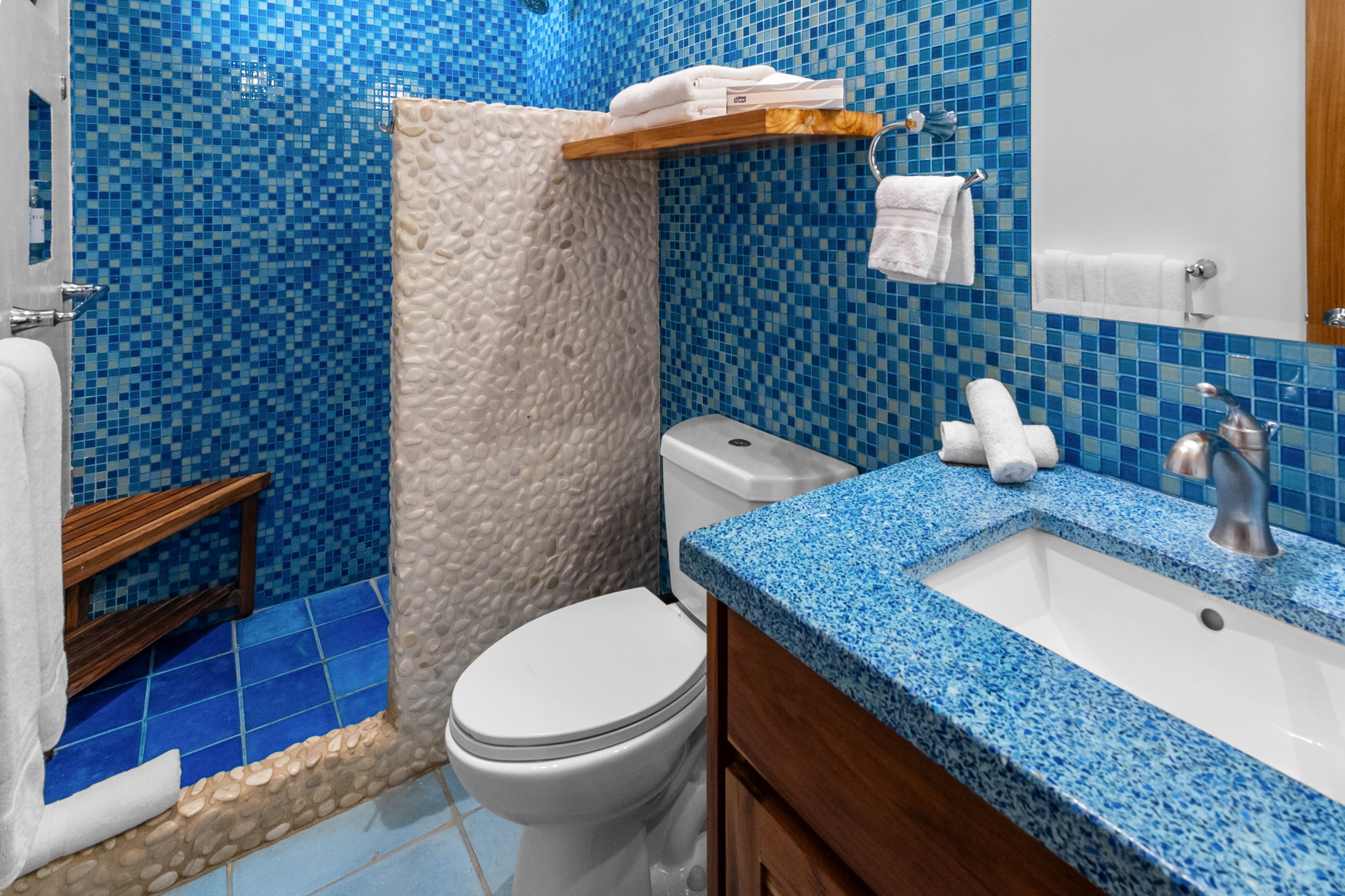 Olas Verdes Hotel-浴室