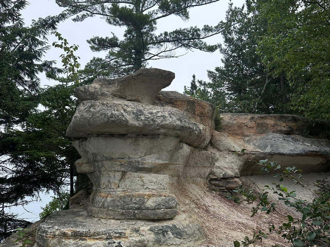 Miners Castle Rock-缪尼辛必去景点